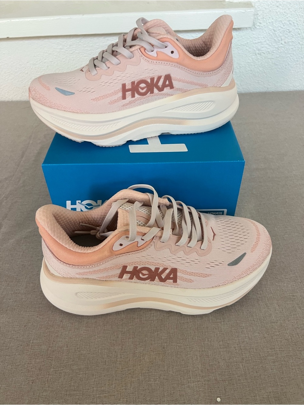 HOKA Women's Pink Running Shoes - Lightweight Cushioning